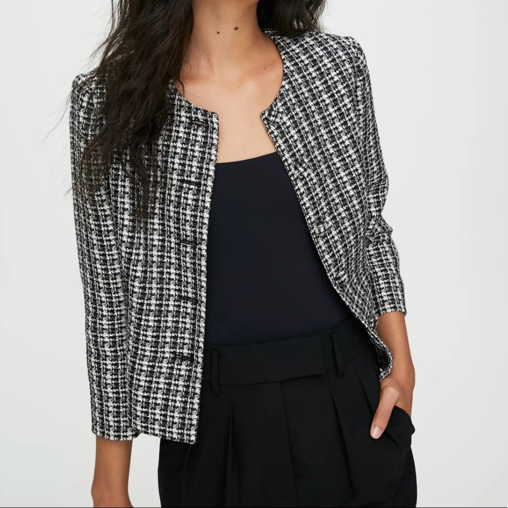 Aritzia Babaton Tweed Jacket